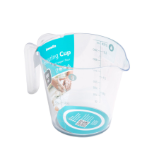 bewello Mérőpohár - 500 ml - műanyag - 16 x 9,7 x 11 cm konyhai eszköz
