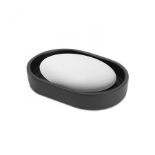 bewello Szappantartó - matt fekete (BW3020C) fürdőszoba kiegészítő