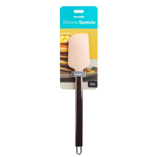 Bewello szilikon spatula – Barack szín, rozsdamentes acél nyéllel, 29 cm konyhai eszköz