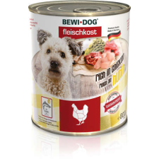 Bewi-Dog színtyúkhúsban gazdag konzerves eledel (12 x 800 g) 9.6 kg kutyaeledel