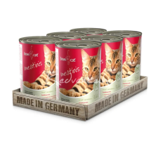 Bewital BEWI-CAT Meatinis Vadas 6x400g Macska Konzerv macskaeledel