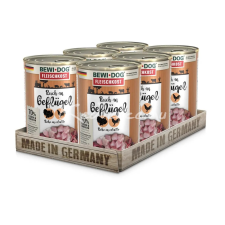 Bewital Bewi-Dog Színhús baromfiban gazdag konzerv 6x400g kutyaeledel