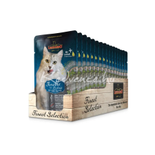 Bewital Leonardo Pisztráng és Macskagyökér 16x85g Finest Selection Alutasakos Macskaeledel macskaeledel