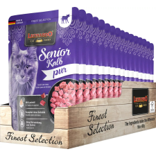 Bewital Leonardo Senior szín borjúhús 16x85g konzerv macskaeledel macskaeledel