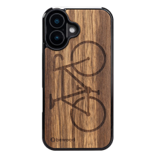 Bewood Bicycle Limba tok iPhone 16 - barna tok és táska