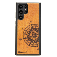 Bewood Fából készült tok Samsung Galaxy S22 Ultra Bewood Traveler Merbau tok és táska