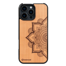 Bewood Mandala Apple Tree tok iPhone 16 Pro Max - barna tok és táska