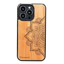 Bewood Mandala Apple Tree Wooden tok iPhone 13 Pro - barna tok és táska