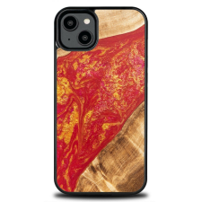 Bewood Neons Paris tok iPhone 15 Plus - barna-piros tok és táska