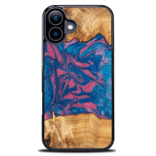 Bewood Neons Vegas tok iPhone 16 Plus - barna-kék tok és táska