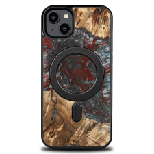 Bewood Planets Pluto MagSafe-kompatibilis tok iPhone 15 Plus - barna-szürke tok és táska