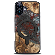 Bewood Planets Pluto MagSafe-kompatibilis tok iPhone 16 - barna-szürke tok és táska