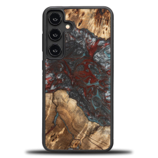 Bewood Planets Pluto tok Samsung Galaxy S24 Plus - barna-szürke tok és táska