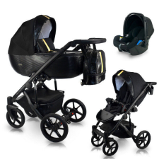 Bexa Air Pro 3in1 multifunkciós babakocsi - Black-gold + K2 Kite babakocsi