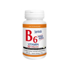 BGB Interherb Kft. Interherb B6-vitamin 20 mg/tabletta 60 db vitamin és táplálékkiegészítő