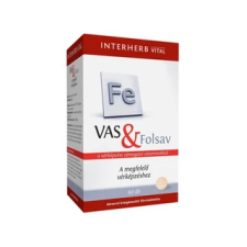 BGB Interherb Kft. Interherb VITAL Vas + Folsav tabletta 60 db vitamin és táplálékkiegészítő