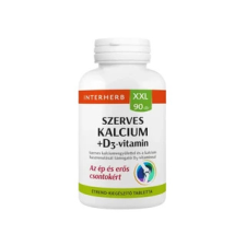 BGB Interherb Kft. Interherb XXL 90 db Szerves KALCIUM+D3-vitamin tabletta vitamin és táplálékkiegészítő
