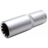 BGS 1/2" Hosszított dugókulcs "Gear Lock", 17 mm