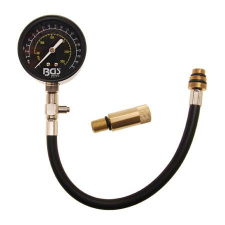 BGS Kompressziómérő benzines BGS + 1 db réz toldó (BGS-8005) autójavító eszköz