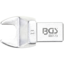 BGS Technic 13 mm villáskulcs fej | cserélhető fejű nyomatékkulcsokhoz (BGS 6901-13) villáskulcs