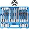 BGS Technic 1/2" Bit Dugókulcs fej készlet | TP-profil (Torx Plus) furattal TP20 - TP70 | 32 darabos (BGS 5191)