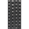 BGS Technic 1/3 Szerszámtálca szerszámkocsihoz: 1/2" Bit dugókulcs készlet | különböző profilok | 36 darabos (BGS 4120)