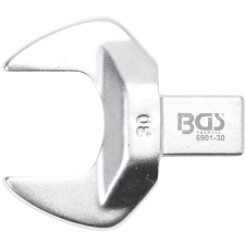 BGS Technic 30 mm villáskulcs fej | cserélhető fejű nyomatékkulcsokhoz (BGS 6901-30) villáskulcs
