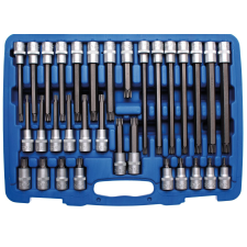 BGS Technic 32 részes 1/2"-os Ribe bitfej készlet (BGS 5183) bitfej készlet