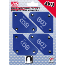 BGS Technic 4 darabos mini-mágneses tartó, 45°-90°-135° (BGS 3004) fogó