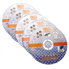 BGS technic 5 részes vágókorong 125x1,0x22,2mm (BGS 3936) csiszolókorong és vágókorong