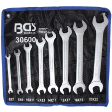 BGS Technic 8 részes villáskulcs készlet, 6-22 mm (BGS 30600) villáskulcs