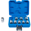 BGS Technic Dugókulcs - crowafej készlet 1/2" belső torx E10-E24 normál h. 9 db-os BGS
