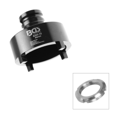 BGS Technic Dugókulcs, körmös - hornyos anyához D69 mm Cr-Mo dugókulcs