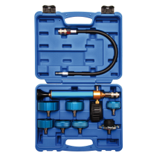 BGS Technic Hűtőrendszer diagnosztikai táska, 9 darabos (BGS-8514) autójavító eszköz