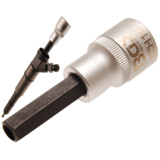 BGS Technic Injektor Imbuszkulcs 10mm, 1/2", belül furat (BGS 4478) fogó