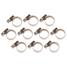 BGS Technic Inox csőbilincs, 8x12 mm, 10 darabb (BGS 8095-8x12) barkácsolás, csiszolás, rögzítés