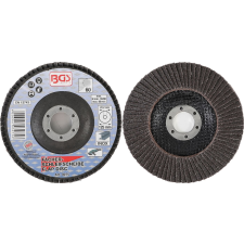 BGS Technic Lamellás csiszolótárcsa 125mm, 60-es szemcse (BGS 3975) barkácsolás, csiszolás, rögzítés