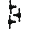BGS Technic Műanyag összekötő készlet 5mm-es belső átmérőjü tömlőkhöz | T alakú | 30 darabos (BGS 8107-20)