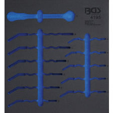 BGS Technic Műhelykocsi-betét 2/3 | üres | a BGS 4195-hez (BGS 4195-1) autójavító eszköz