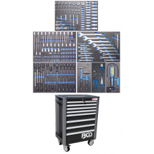 BGS Technic Profi szerszámkocsi, "Standard", 234 szerszámmal (BGS 4113) kerti tárolás