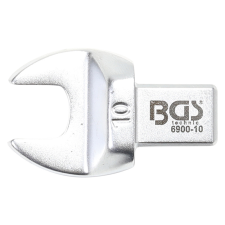 BGS Technic Villásfej nyomatékkulcshoz, 10 mm, Befogó 9 x 12 mm (BGS-6900-10) dugókulcs