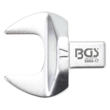 BGS Technic Villásfej nyomatékkulcshoz, 17 mm, Befogó 9 x 12 mm (BGS-6900-17) dugókulcs