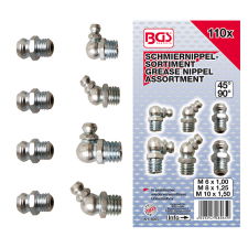 BGS Technic Zsírzószem készlet, 110 darabos (BGS-8065) autójavító eszköz