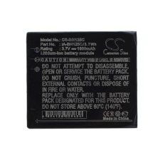  BH125C Akkumulátor 750 mAh digitális fényképező akkumulátor