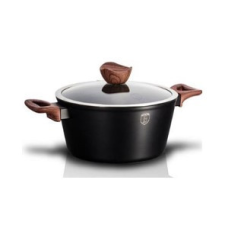 BH-1716 LÁBAS+FEDŐ 20 CM EBONY ROSE edény