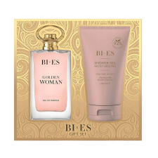  Bi-es Golden Woman Parfüm 90 ml + Tusfürdő 150 ml Szett kozmetikai ajándékcsomag