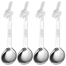 Bialetti 4 darabos kanál szett (DCDESIGN15) (DCDESIGN15) tányér és evőeszköz