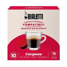 Bialetti Dolce Gusto kompatibilis Corposo 16 db kávékapszula (BIALETTI_96080441) kávé