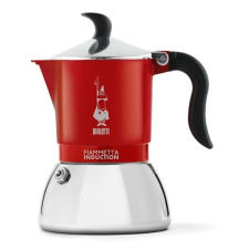 Bialetti Fiammetta piros 2 személyes indukciós kotyogós kávéfőző kávéfőző