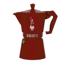 Bialetti Moka Exclusive 6 személyes kávéfőző piros (9056) (bialetti9056) kávéfőző